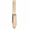 Ekena Millwork Bellingham Rough Sawn Timber Gable Bracket, Douglas Fir, 48"W x 16"H x 2"D x 4"F, 8/12 Pitch GBW048X16X0204BEL00RDF - alternate 2